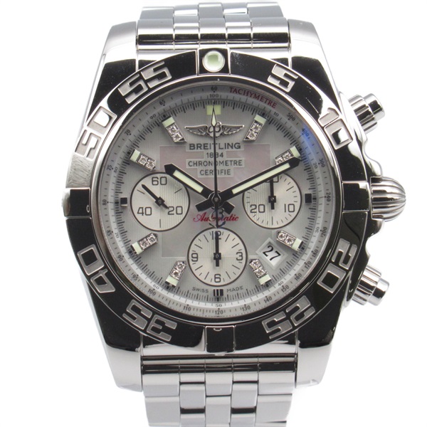 BREITLING Chrono mat 44 Wrist Watch A011G86PA Auto Stainless Steel Used mens