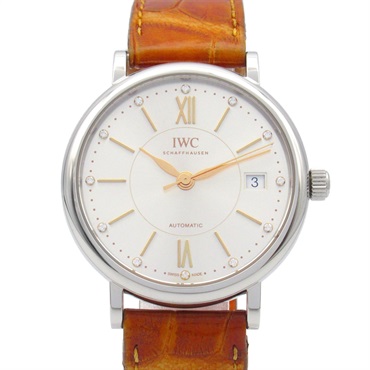 IWC Portofino Wrist Watch IW458101 Automatic Stainless Steel leather Used mens