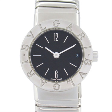 BVLGARI Tubogas Wrist Watch BB232TS Quartz Stainless Steel Used Women