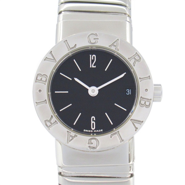 BVLGARI Tubogas Wrist Watch BB232TS Quartz Stainless Steel Used Women