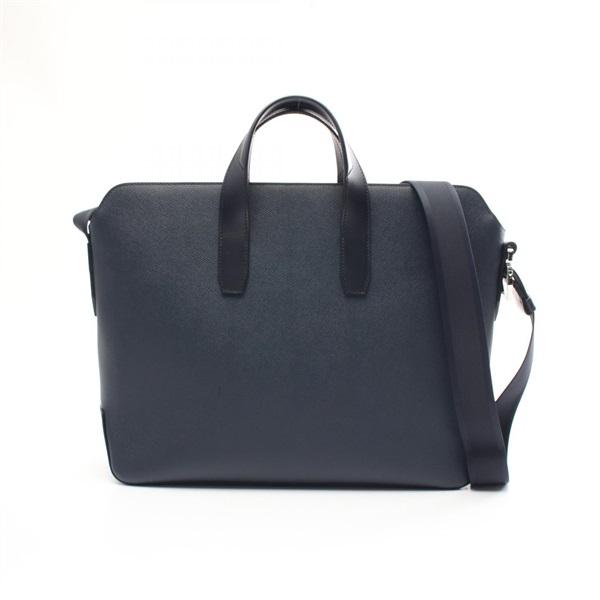 HERMES Porte document Citynews BlueIndigo Business 074304CB Epsom Vache hunter