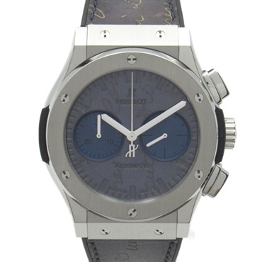 HUBLOT Berluti Scritto Classic Fusion Wrist Watch 521.NX.050B.VR.JBER1 Auto mens