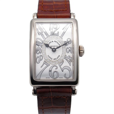 FRANCK MULLER Long Island Wrist Watch 902QZCD1R Quartz 18KWG Used Women