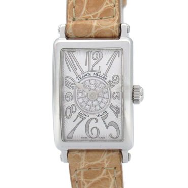 FRANCK MULLER Long Island Petit Wrist Watch 802QZRELCD1P Quartz SS Used women