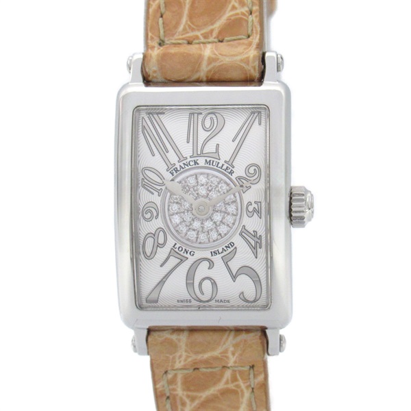 FRANCK MULLER Long Island Petit Wrist Watch 802QZRELCD1P Quartz SS Used women