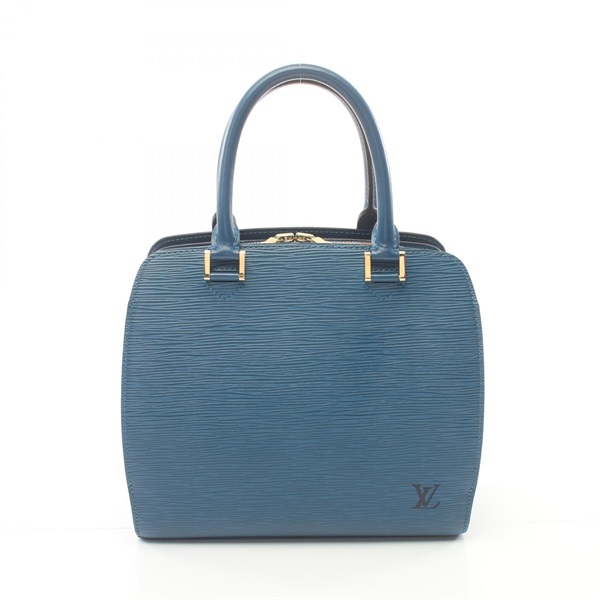 LOUIS VUITTON Pont Neuf Epi Toledo Blue Handbag M5205G leather Used Women LV