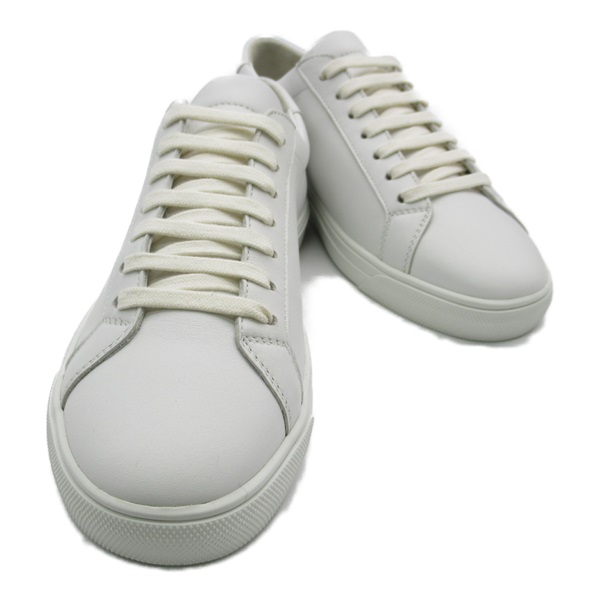 SAINT LAURENT sneakers 6068310M500903036 leather rubber White NEW Women size 36