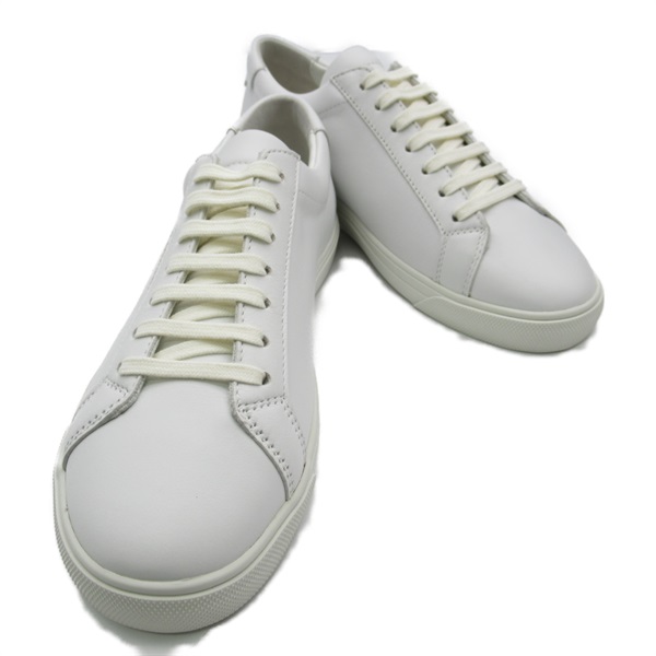 SAINT LAURENT sneakers 6068310M500903037 leather rubber White NEW Women #37