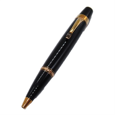 MONTBLANC Ballpoint pen 38270 Precious resin Black Gold Used unisex