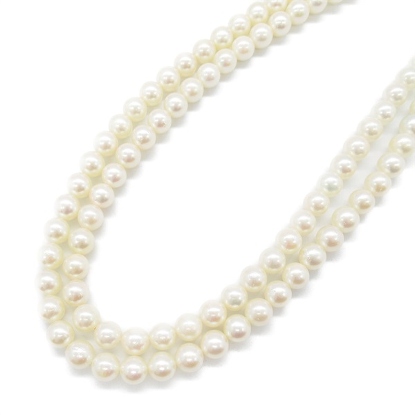 TASAKI Pearl Necklace K14 WG White Gold Used