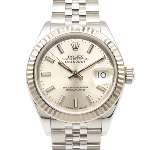 ROLEX Datejust Wrist Watch 279174 Automatic 18KWG Stainless Steel Used Women