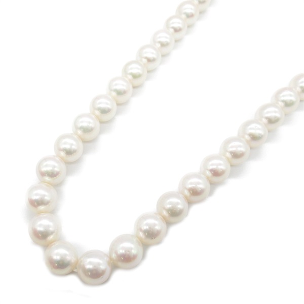 JEWELRY Akoya Pearl Necklace Silver925 White Used women