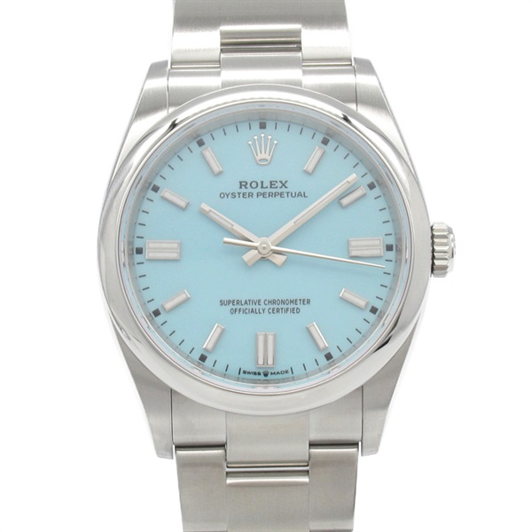 ROLEX Oyster Perpetual Wrist Watch 126000 Automatic Stainless Steel Used mens