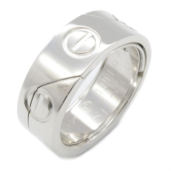 CARTIER Astro Love Ring 18KWG White Gold Used Unisex US size 5.75 #51