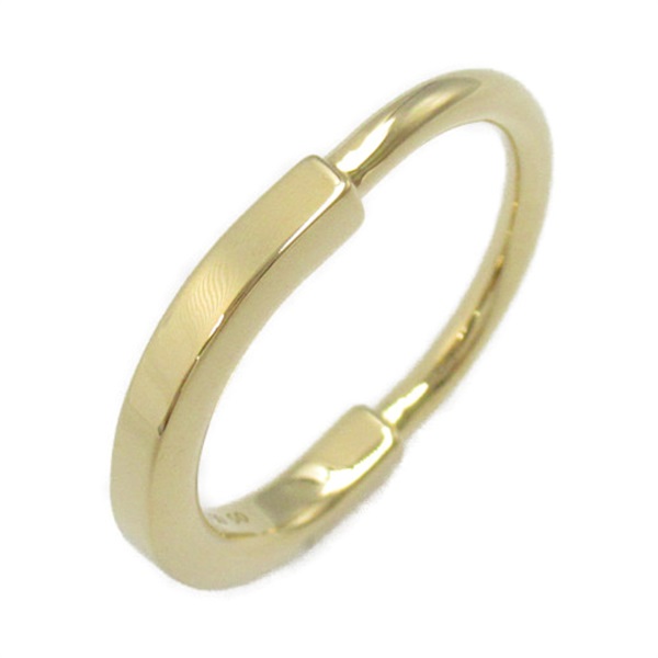 TIFFANY＆CO Lock ring #6.5 US size K18 Yellow Gold Used