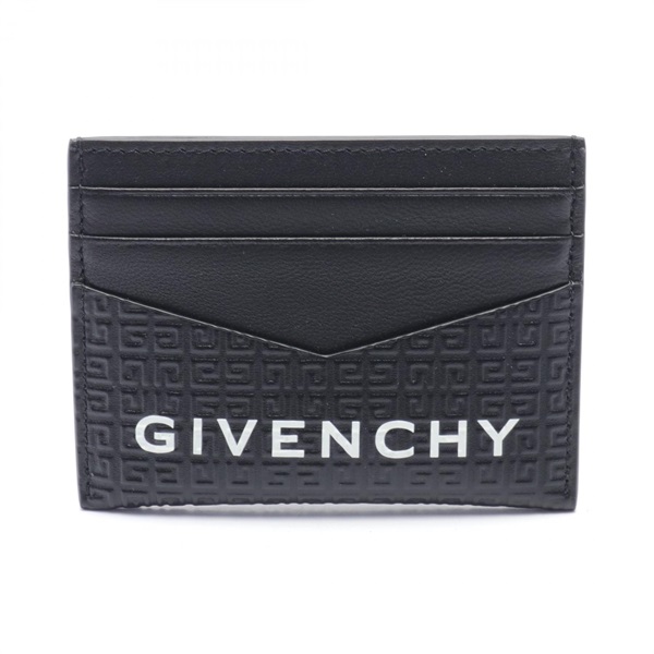 GIVENCHY Micro 4G Card Holder BK6099K1LQ001 leather Black White NEW mens 1