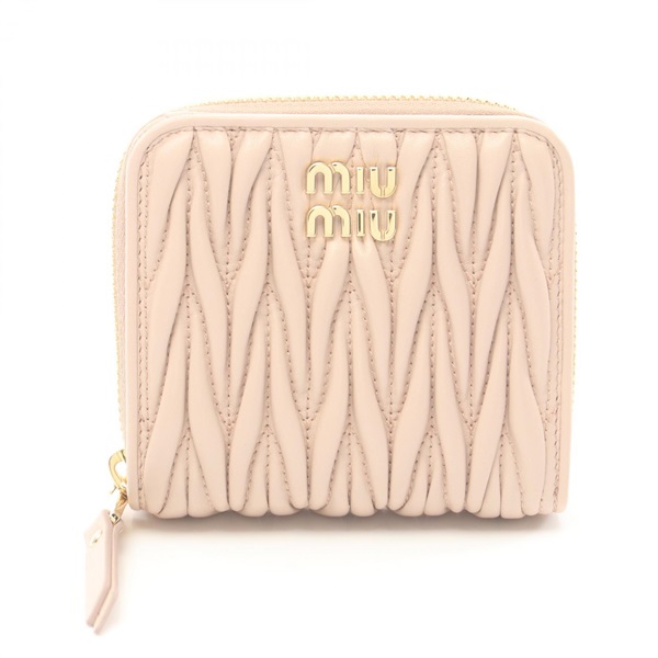 Miu Miu MATELASSE
1 wallet Purse 5ML5222FPPF0236 leather Pink NEW Women 2