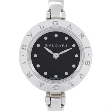 BVLGARI B-zero1 Wrist Watch BZ23S Quartz Stainless Steel Used Women