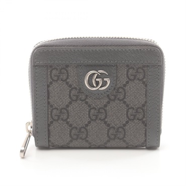 GUCCI Ophidia GG Supreme around zipper compact wallet 791744UULBN1244 canvas