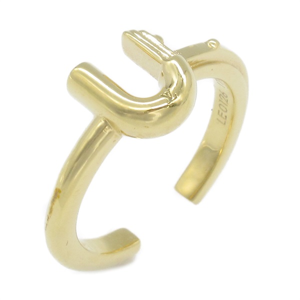 LOUIS VUITTON LV 
ME U-Ring Gold Plated Used women US size 6.25