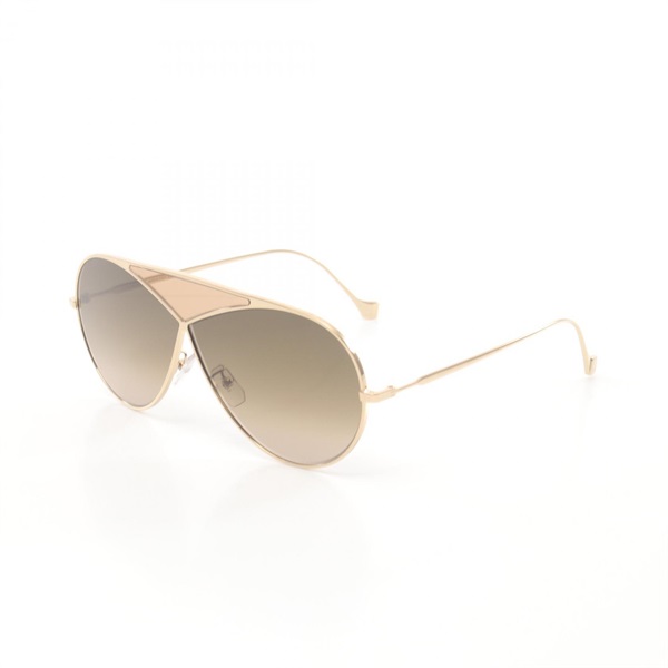 LOEWE PUZZLE MEDIUM sunglasses LW40010U 33K Gold Plated NEW Women eyewear