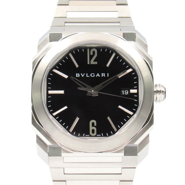 BVLGARI Octo Solo Tempo Wrist Watch BG038S/BG038B22D Automatic SS Used mens