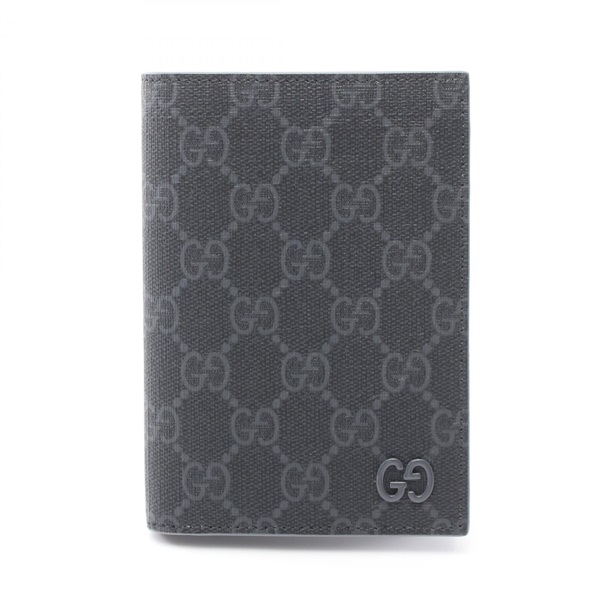 GUCCI GG Supreme Card Case holder purse 795229FACQC1048 canvas Gray