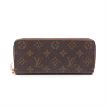 LOUIS VUITTON Portefeuille Clemence Long Wallet Purse M61298 Monogram PVC used