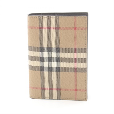 BURBERRY Vintage check Card Holder 8084173 canvas Beige Multicolor NEW unisex