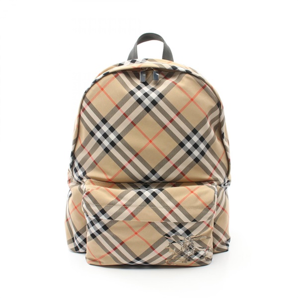 BURBERRY Rucksack Backpack 8091312 canvas Beige Multicolor NEW unisex