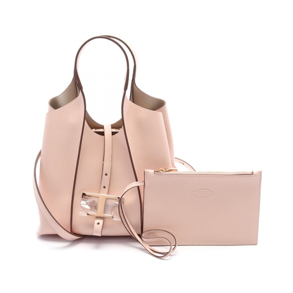 TOD
S Timeless Mini Shopping Shoulder Hand bag XBWTSBA9100Q8EM030 leather Pink