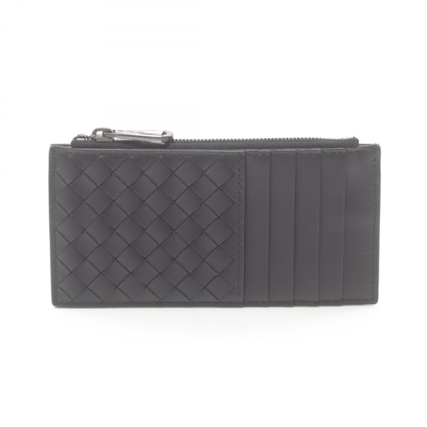 BOTTEGA VENETA Intrecciato coin purse 566430V47W11275 leather Black NEW mens