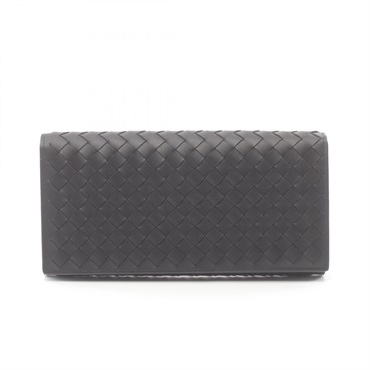 BOTTEGA VENETA Intrecciato Bifold purse 577559V47W11275 leather Black NEW mens