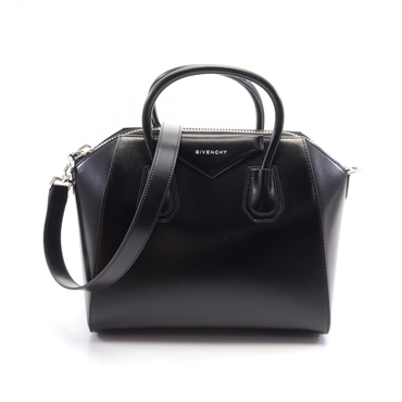 GIVENCHY ANTIGONA 2way shoulder Hand bag BB50TPB1R0001 Z leather Black