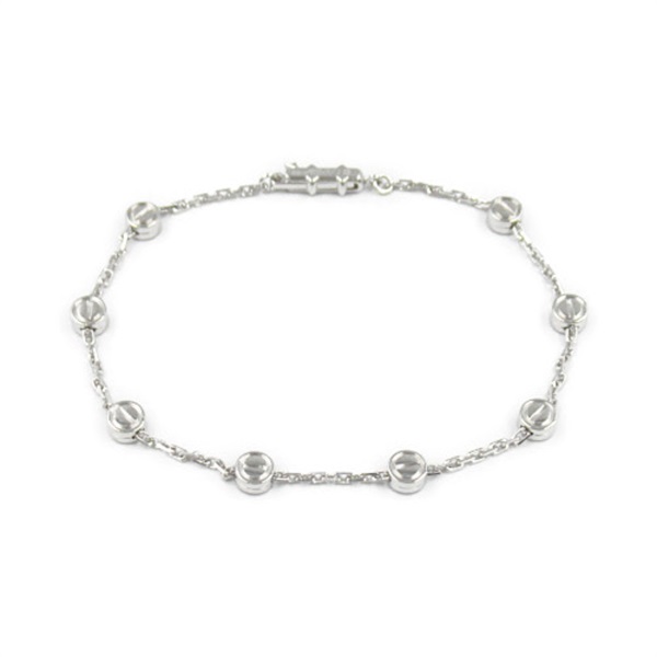 CARTIER Love Bastille Bracelet 18KWG White Gold Used unisex