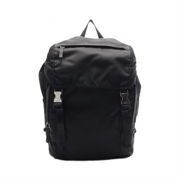 PRADA TESSUTO MONTAGN Rucksack Backpack day bag 2VZ062 Nylon Black Used