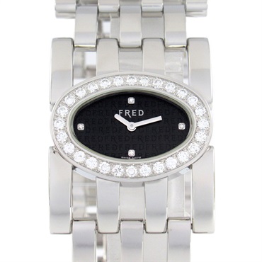 FRED pretty woman Wrist Watch FD032111 Quartz Stainless Steel Used Women