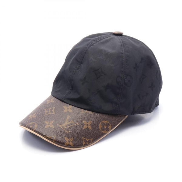 LOUIS VUITTON LV Get Ready cap M76528 silk Monogram canvas Women #53 #57