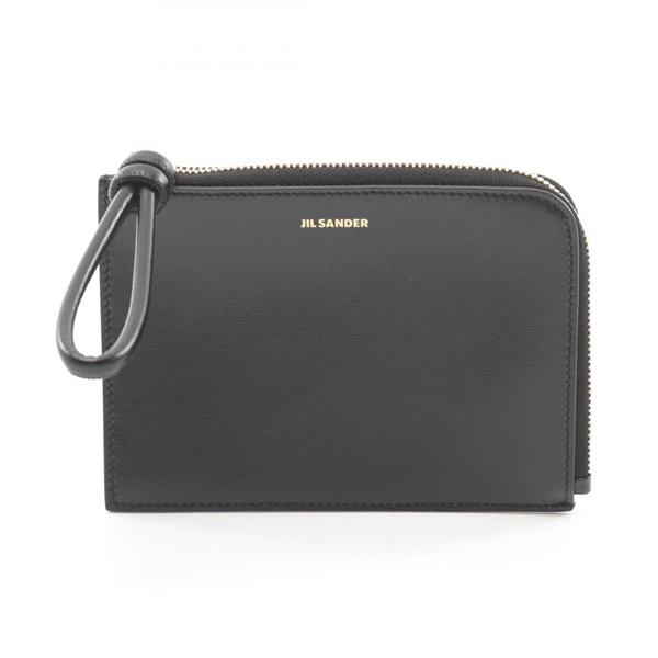 JIL SANDER coin purse Wallet J07UI0002P4841001 leather Black NEW unisex 1