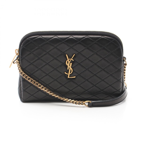 SAINT LAURENT Gabby Chain Pouch Shoulder Bag 7336671EL071000 leather Black NEW