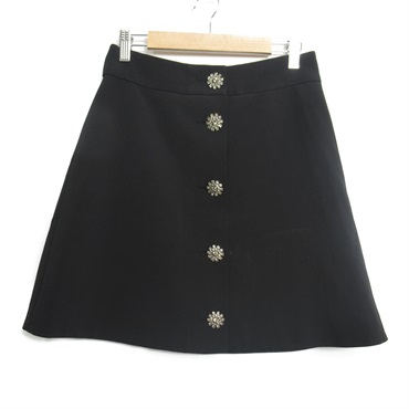 Kate Spade skirt polyester Black Used Women #0