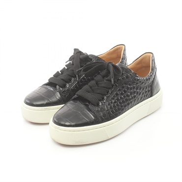 Christian Louboutin Vielissima sneakers leather Black White Used Women size 35