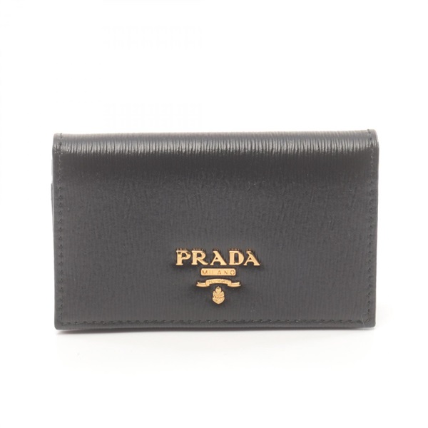 PRADA VITELLO MOVE Card Case 1MC122_QWA_F0002 Saffiano leather Black Used Women