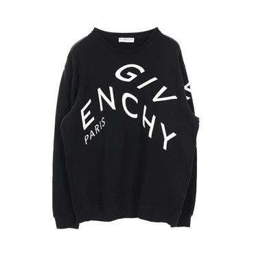 GIVENCHY sweatshirt BMJ07H30AF cotton Black Used mens #M