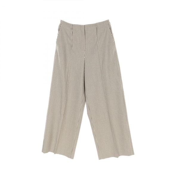 FENDI Pants pantalon I42 FR6389 ALCD wool Beige Brown