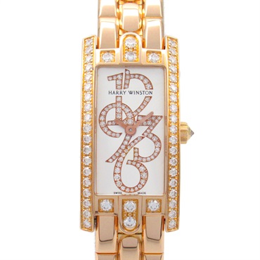 HARRY WINSTON Avenue C Numerals Wrist Watch AVCQHM16RR002 Quartz 750RG Women