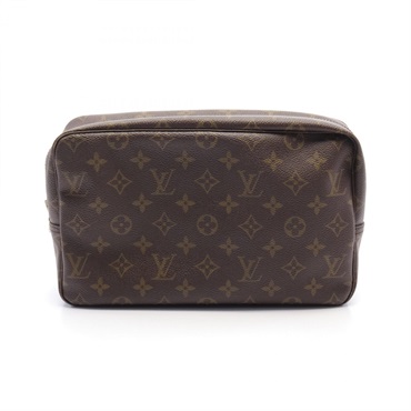 LOUIS VUITTON Trousse Toilette 28 Pouch purse M47522 Monogram PVC Used Women LV