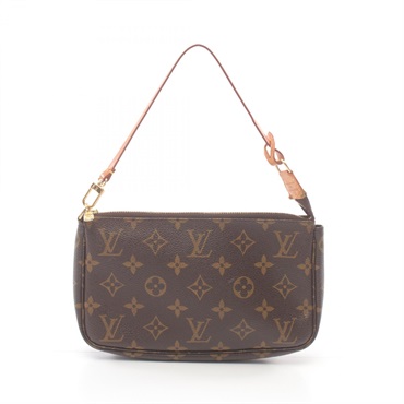 LOUIS VUITTON Pochette Accessoires Handbag M51980 Monogram canvas Used Women LV