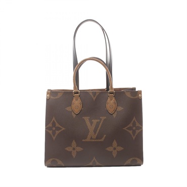 LOUIS VUITTON OnTheGo  MM Tote hand Bag 2WAY M45321 Monogram Giant Reverse Used