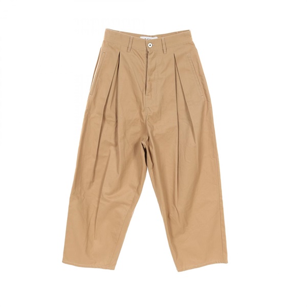 LOEWE Oversized Trousers Pants S928Y04X02 cotton Beige Used Women #36